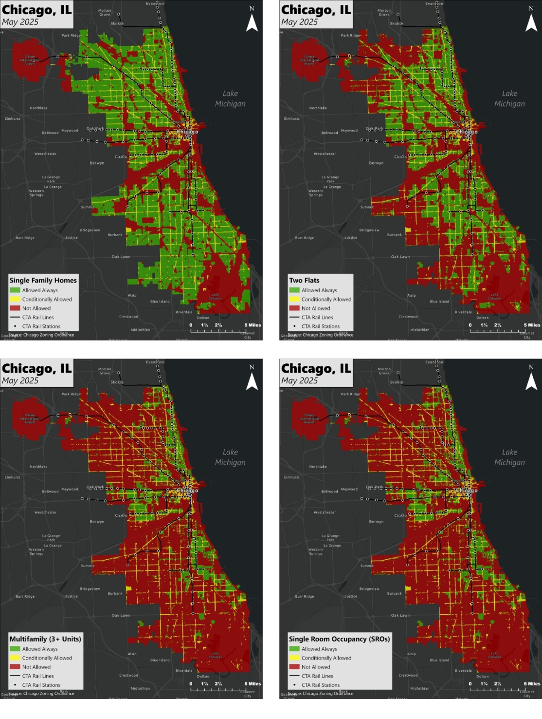 Zoning maps of Chicago