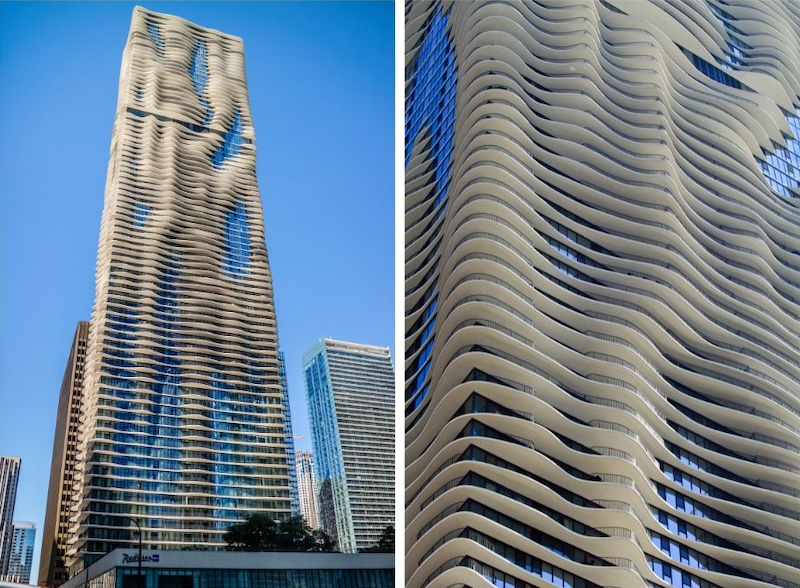 The Aqua Tower, Chicago, IL