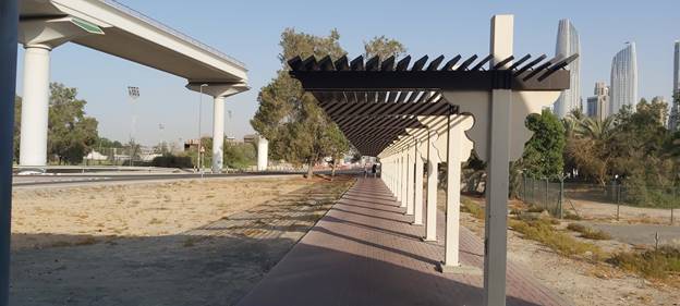 Structured Shadeway in Dubai