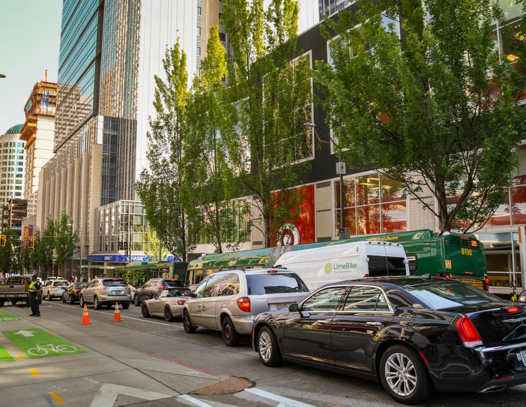 Congestion in downtown areas might not be the most productive outcome to focus on.