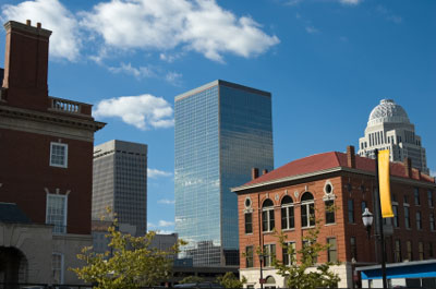 Image of downtown Louisville.