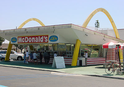 McDonald's in Downey, CA, built in 1953.