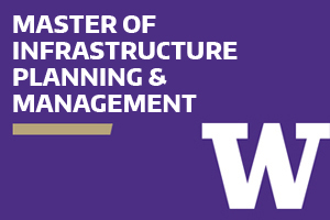 University of Washington Master of Infrastructure Planning & Management Logo