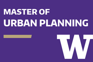 University of Washington Master of Urban Planning Logo