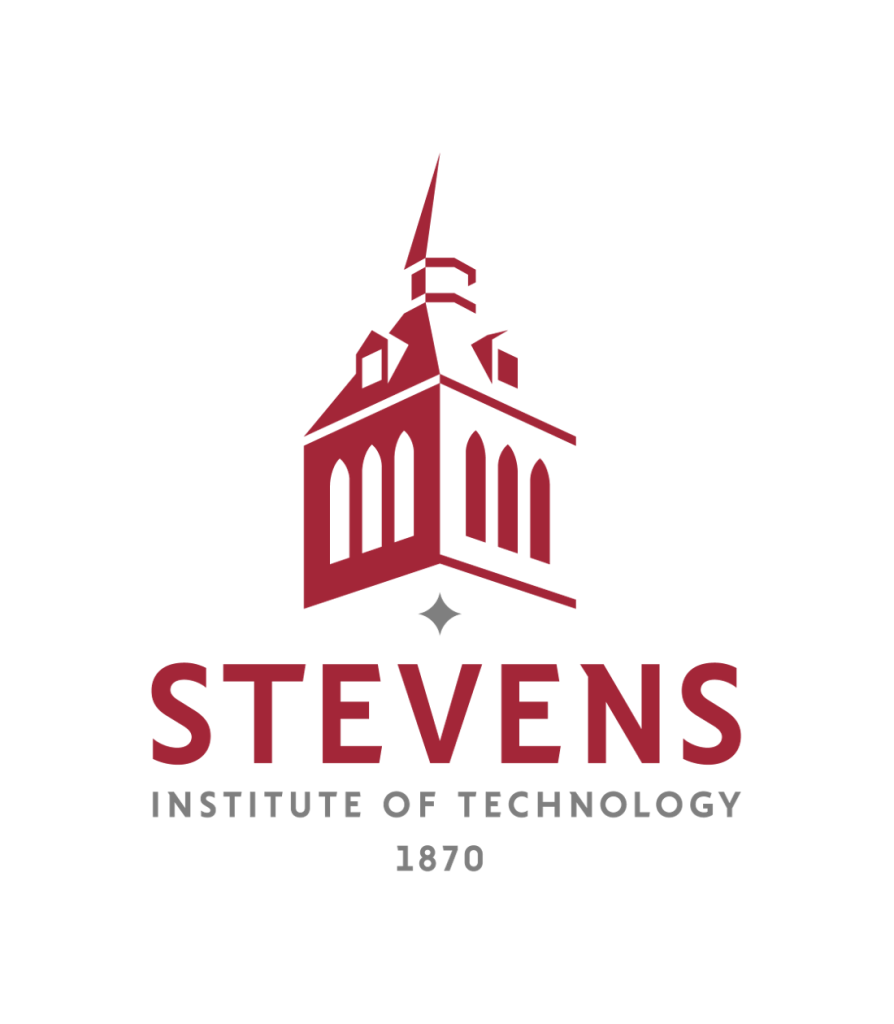 Stevens Institute of Technology red text logo
