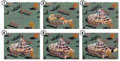 Plans for the church.