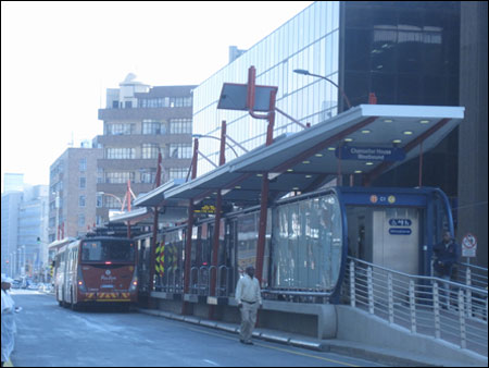 Rea Vaya BRT in Johannesburg, South Africa Rea Vaya BRT in Johannesburg, South Africa