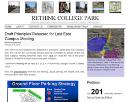 www.rethinkcollegepark.net