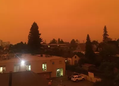 2020 California wildfires from Oakland, CA