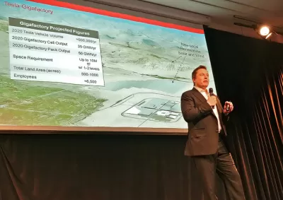 Elon Musk Gigafactory