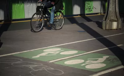 Bike on Sidewalk