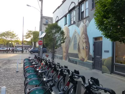 Bikeshare and murals