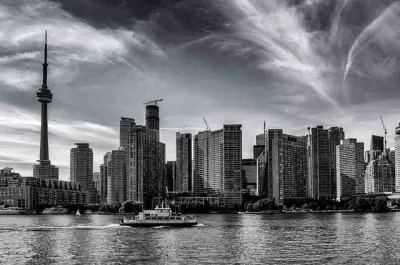 Toronto Skyline B&W
