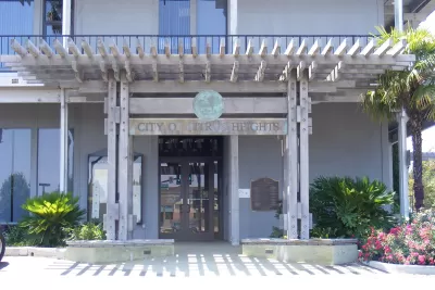 Front entrance of Citrus Heights City Hall, Citrus Heights, California