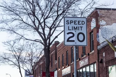 Reducing Driving Speeds Requires More Than Lowering Posted Speed Limits ...