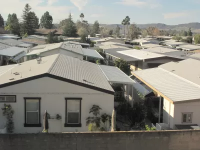Mobile home park in Orange County, California