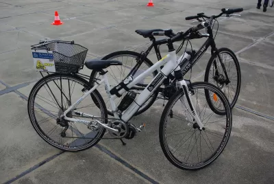 Sunstar electric bikes displayed during the japanese festival in Geneva on the 7th october 2012