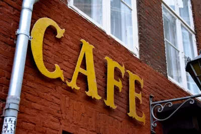 Cafe sign