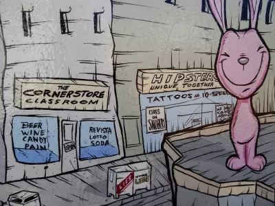 Gentrification Mural