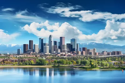 The Denver Skyline, according to Midjourney, an AI image generator.