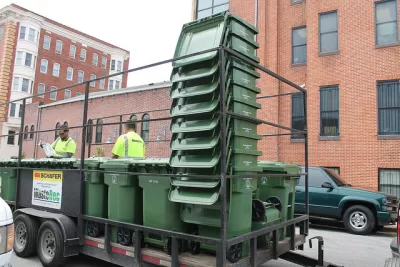 Green TRash Bin