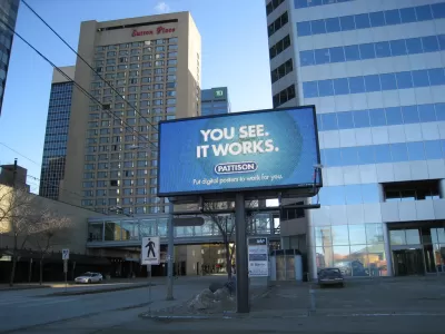 Digital Billboard, Edmonton, Canada