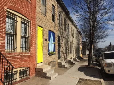 Baltimore Rowhouses