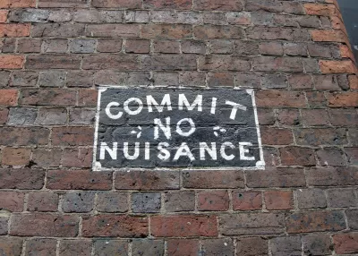 Commit No Nuisance sign