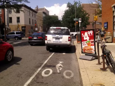 Bike Lane in Philadelphia
