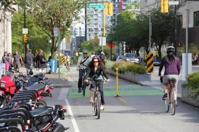 Vancouver Protected Bike Lane