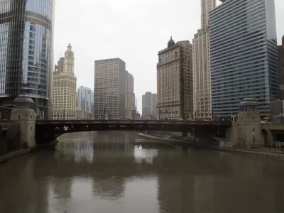 Flooded Chicago River