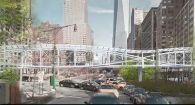 Manhattan Pedestrian Bridge