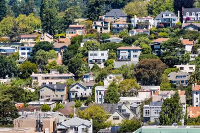 Hillside homes in Berkeley, California.