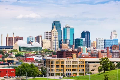 Kansas City, Missouri skyline.