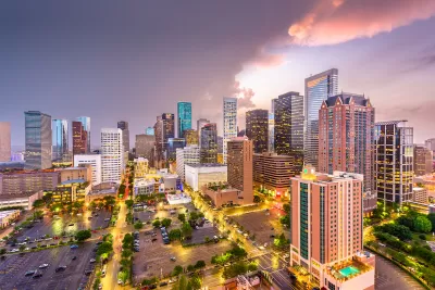 Houston, Texas skyline.