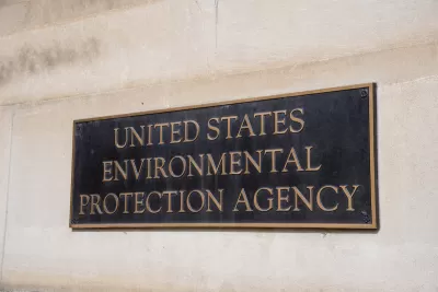 Environmental Protection Agency sign