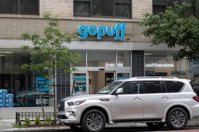 Gopuff fast-delivery convenience store in New York City