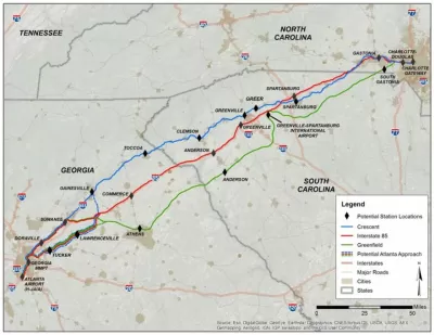 Atlanta to Charlotte Passenger Rail Corridor Investment Plan