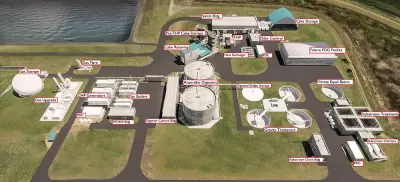 Drawing of Piscataway Bioenergy Facility