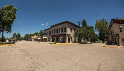 Street in Charlestown, Indiana.