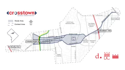 Crosstown Study Map
