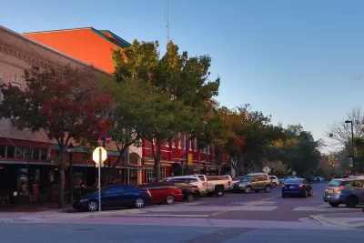Street view in downtown Gainesville, Florida