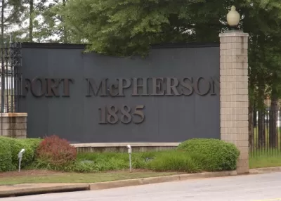 Fort McPherson front gate