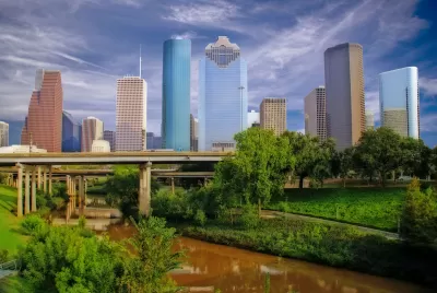 Downtown Houston and Buffalo Bayou