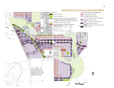 A map showing zoning for the South District in the city of Iowa City.