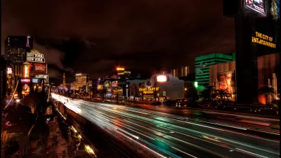 Las Vegas The Strip at night