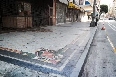 Los Angeles Theater Sidewalk