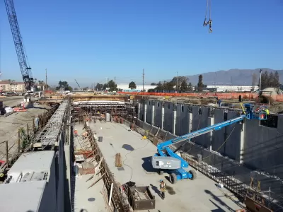BART Station Construction