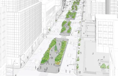 Redesign illustration of Park Ave
