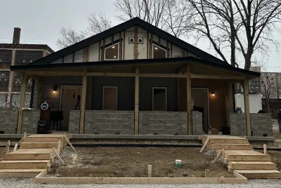 Small duplex in Cleveland, Ohio.